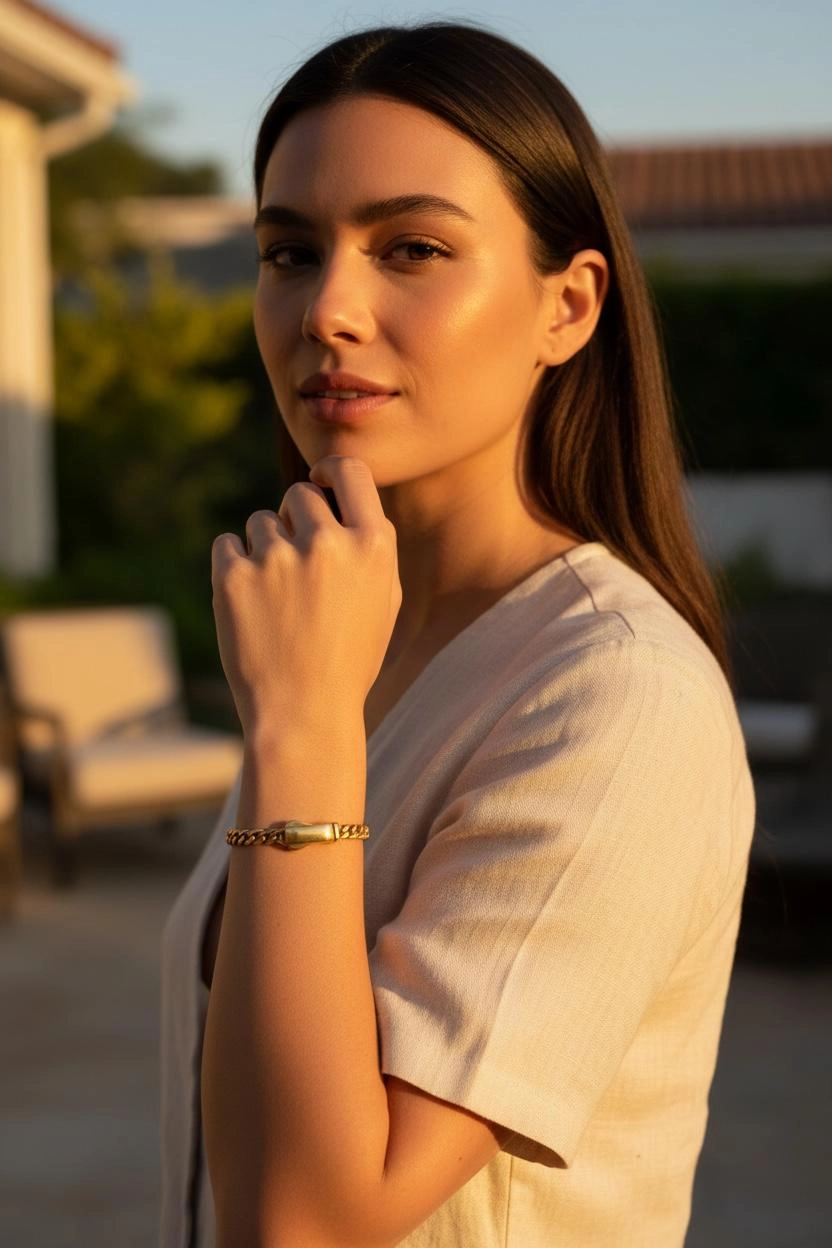 Altın Hediyelik Gurmet Model Bilezik