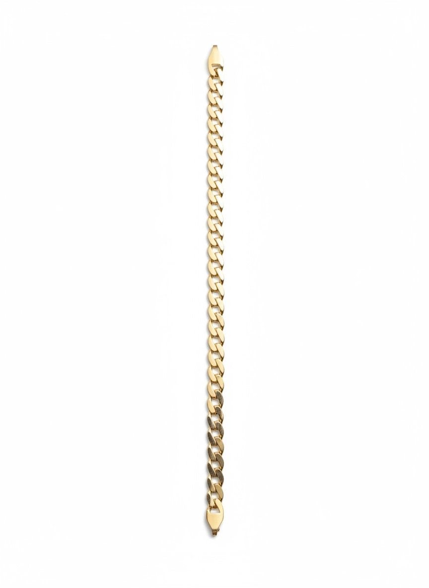 14 Ayar Altın Erkek Gurmet Model Bileklik 4,20 Gram 20 cm 5 mm