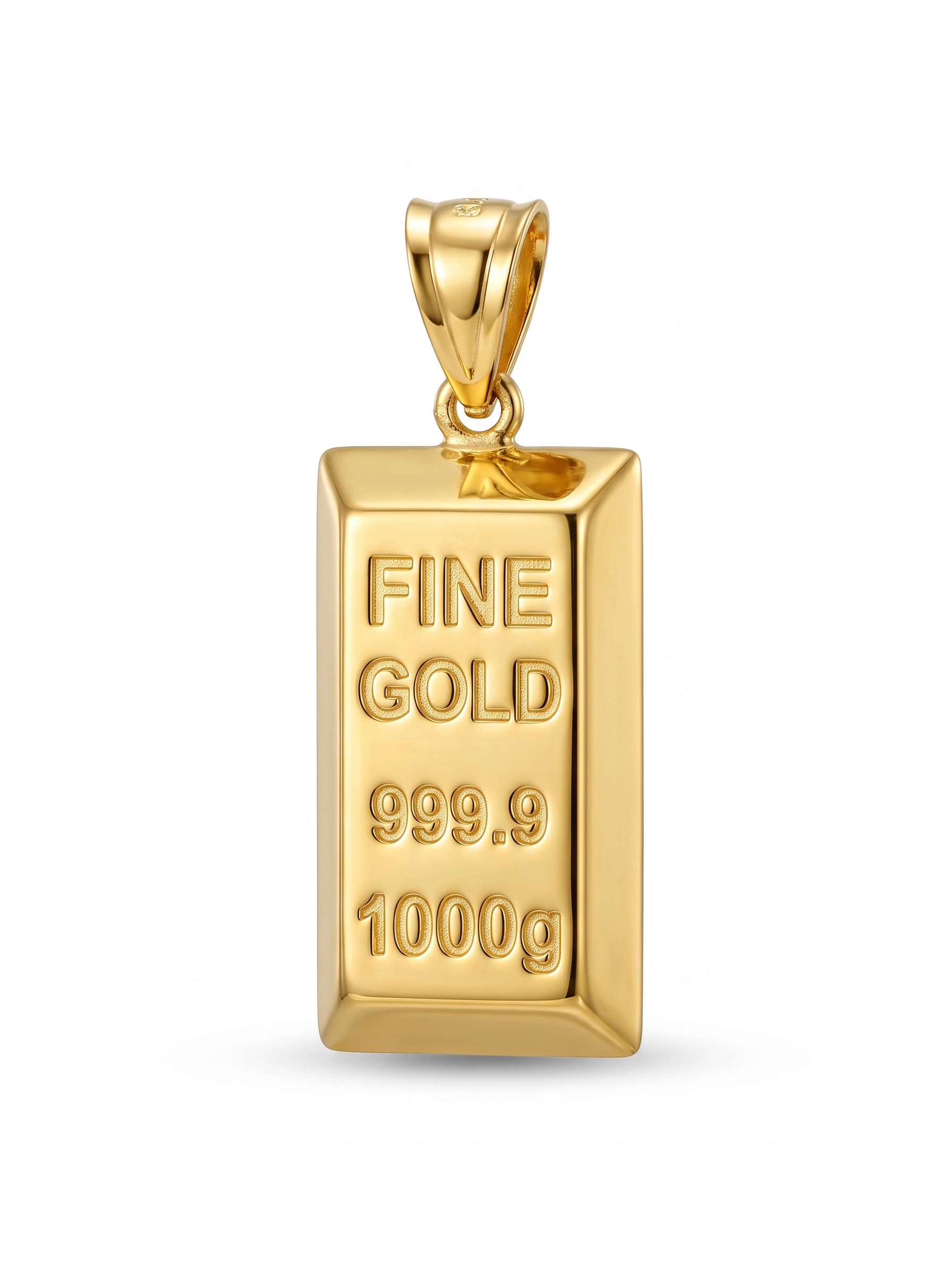 Külçe Gram Altın Model Kolye Ucu – 1,50 Gram