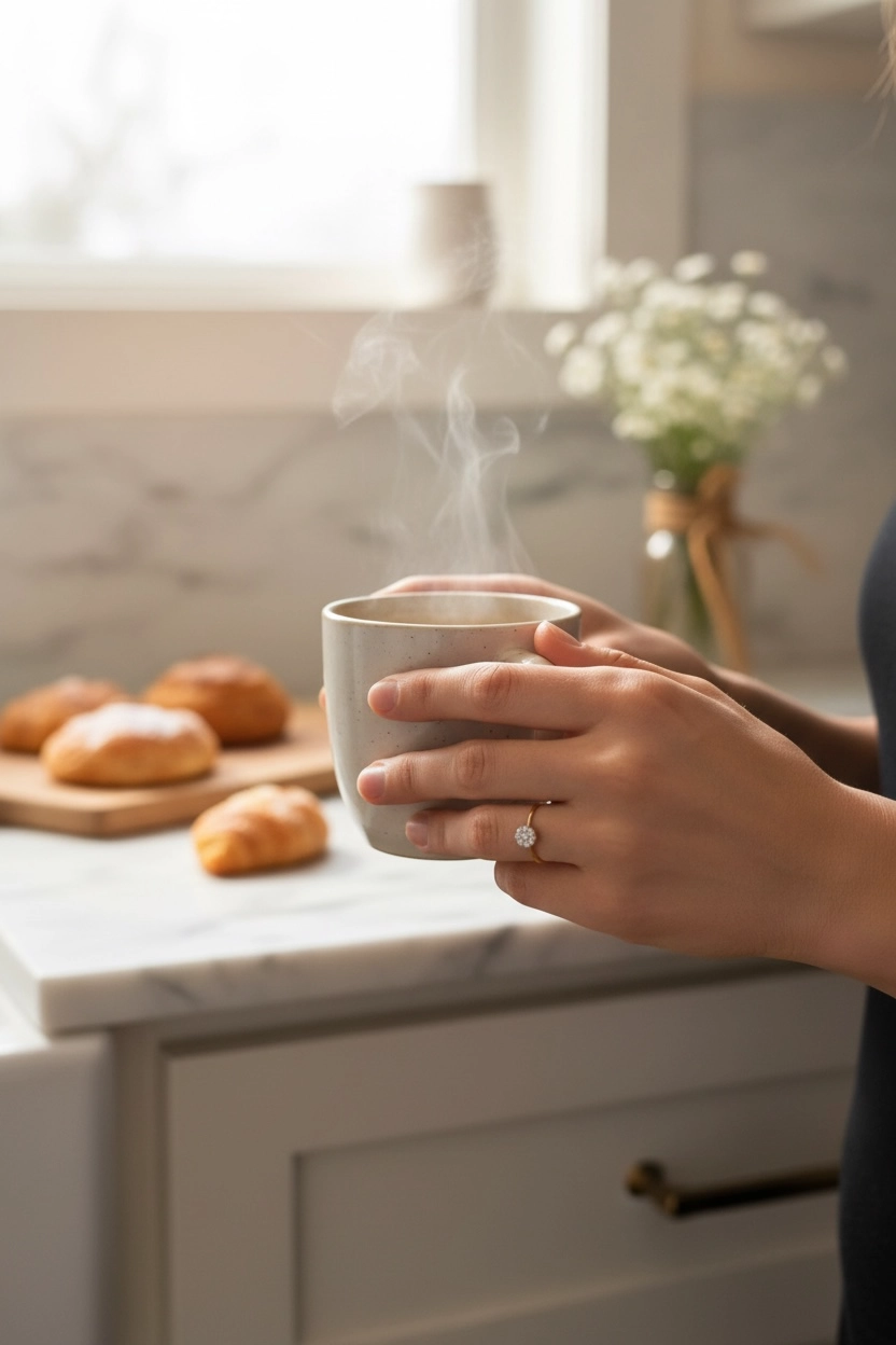 14 Ayar Altın Minimal Taşlı Yüzük