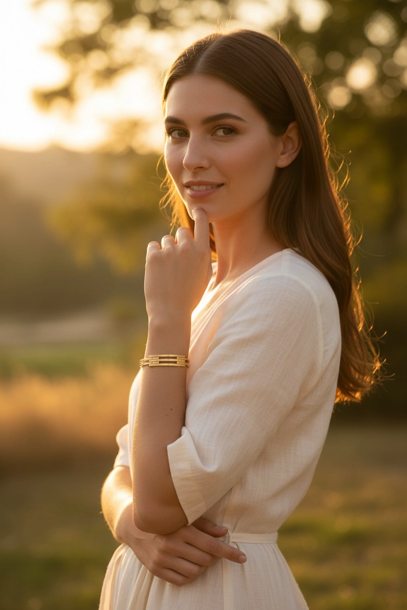 Altın Kaburga Model Bilezik