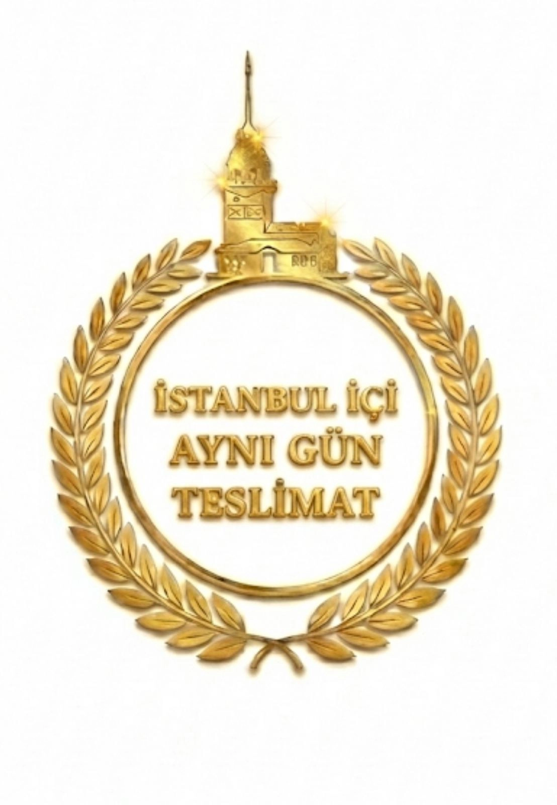 Altın Dorika Toplu Kelebek Model Kolye Ucu ve Zincir - Aynı Gün İstanbul Teslim