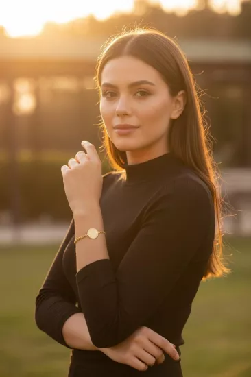 22 Ayar Yeni Tarihli Çeyrek Altınlı Halat Model Bileklik