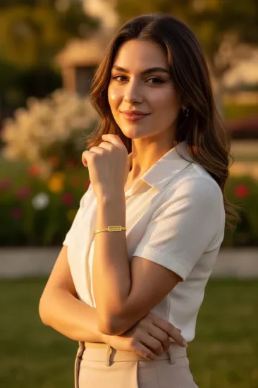  Altın Trabzon Hasır Model Hediyelik Bilezik