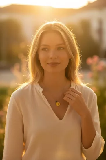 14 Ayar Altın I Harfli Aynalı Zincir