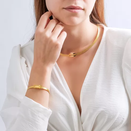  14 Ayar Altın Trabzon Set