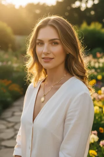 8 Ayar Altın Plaka Model Aynalı Kolye