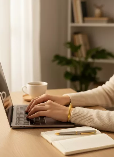 Altın Hediyelik Ajda Model Desenli Bilezik –Şık ve Anlamlı Hediye Seçeneği