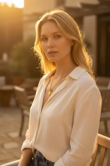 Altın Nostaljik B Harfli Halat Zincir