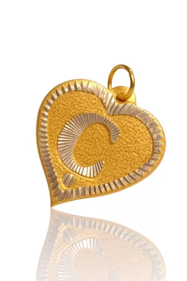 Altın Kalpli Ç Harf