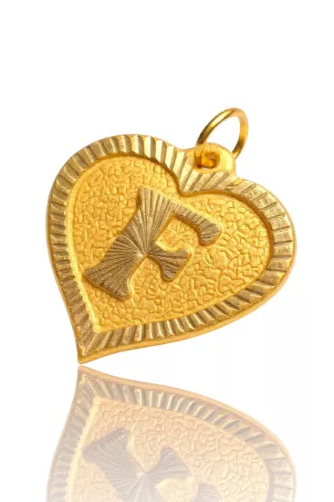  Altın Kalpli F Harfi