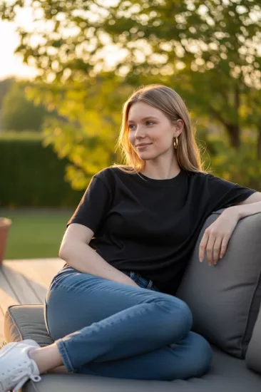 14 Ayar Altın Halka Küpe – Zarif ve Şık Tasarım