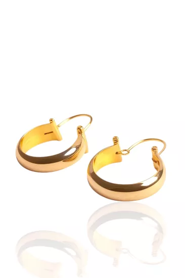 Altın Halka Anne Küpesi