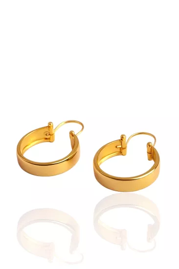 Altın Halka Anne Küpesi