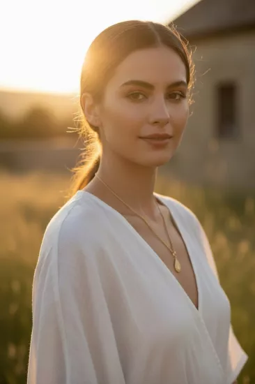 Altın Tuğra Kolye Uçlu Halat Zincir