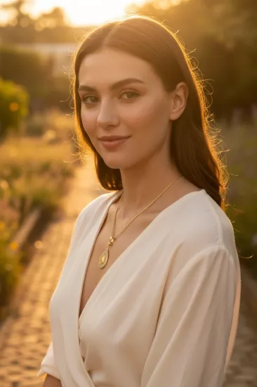 14 Ayar Altın Tuğra Kolye Uçlu Halat Zincir