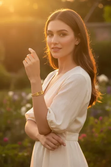 Altın Ajda Model Kaburga Kelepçe