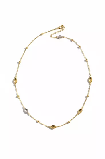 14 Ayar Altın Göz Model Zincir Kolye