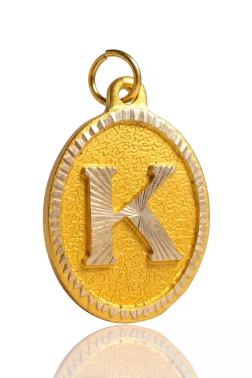 Altın Nostaljik K Harfi