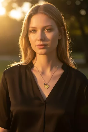 14 Ayar Altın R Harfli Aynalı Zincir