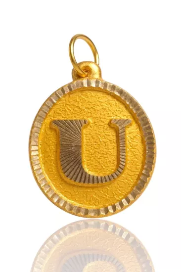 Altın Nostaljik U Harfi