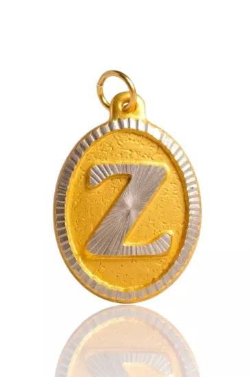 Altın Nostaljik Z Harfi